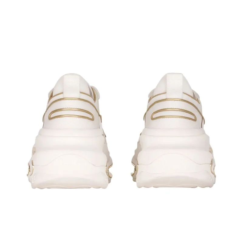 BALMAIN B Bold Sports Casual Shoes Women's White Gold-3