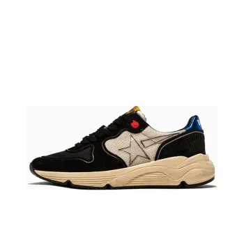 Golden Goose Running Sole Low Top Sports Casual Shoes Men's Black