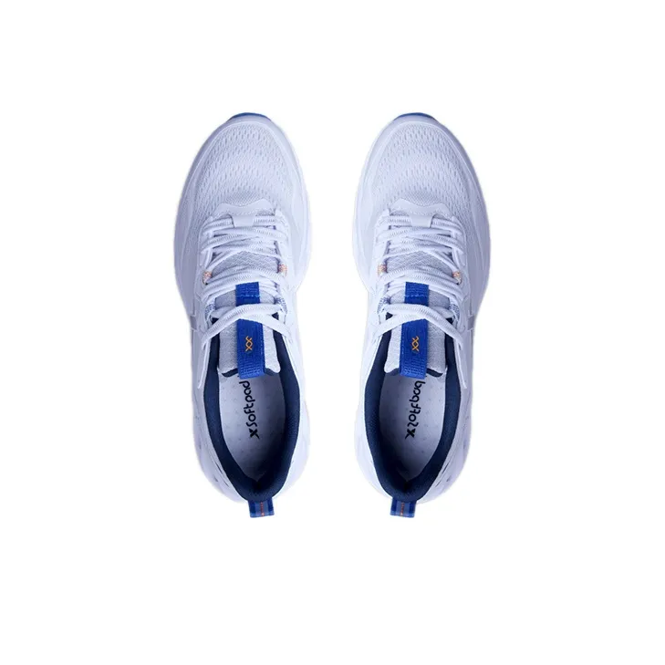 XTEP Cushioning Breathable Lightweight Low Top Running Shoes Men's White-2