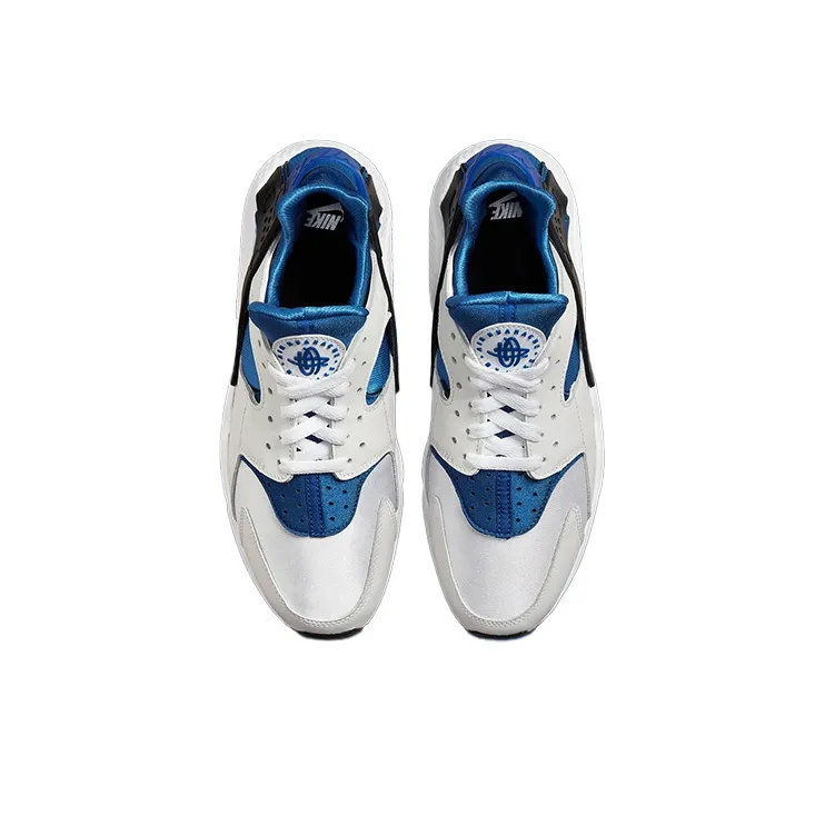 Nike Air Huarache White Metro Blue-3