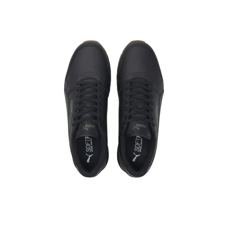 PUMA St Runner V3 Leather 'Black Gum'-2