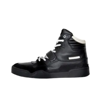 ISABEL MARANT Alseeh High-Top Stylish Skateboarding Shoes Men's Black