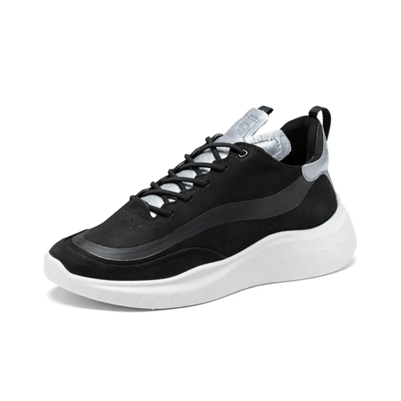 Ecco Yue Dong Low Top Running Shoes Women's Black-1