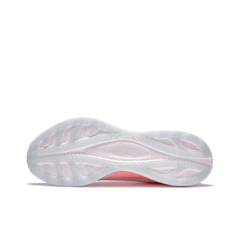LiNing Super Light 19 Cushioning Anti-Slip And Wear-Resistant Low-Top Running Shoes Women's White Orange-4