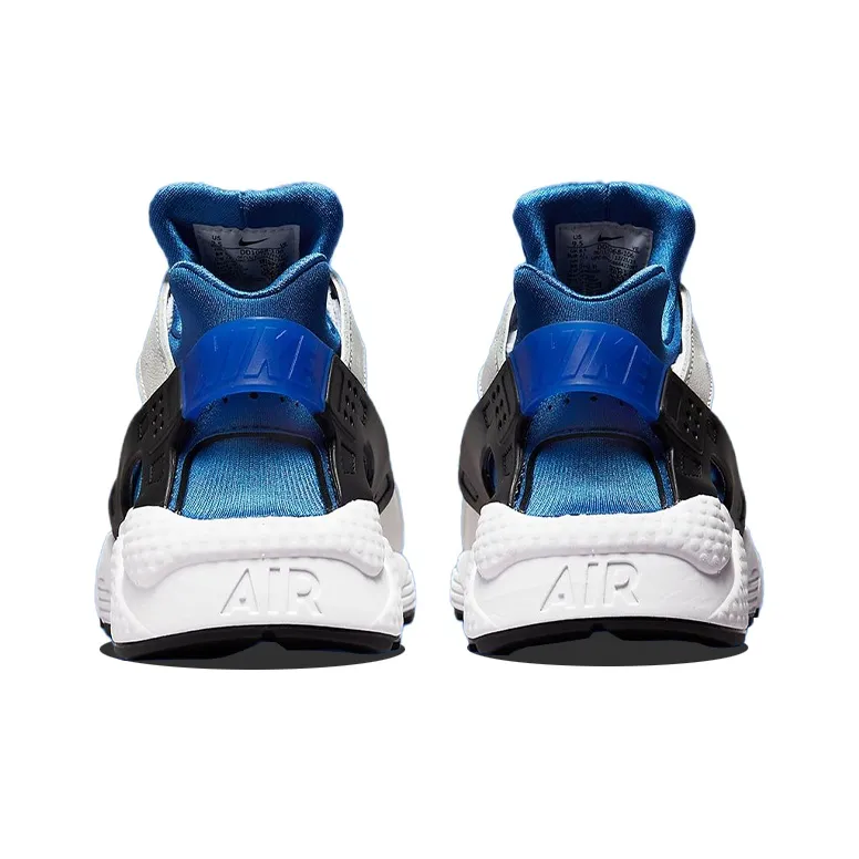 Nike Air Huarache White Metro Blue-4