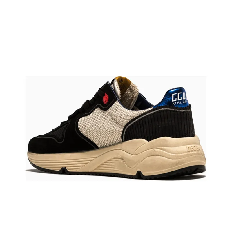 Golden Goose Running Sole Low Top Sports Casual Shoes Men's Black-2