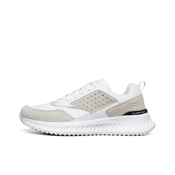 Skechers Matera 2.0 Cushioning Anti-Slip And Wear-Resistant Low-Top Casual Shoes Men's Black White