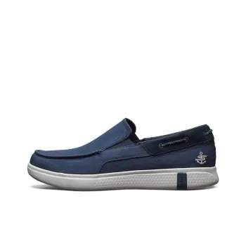 Skechers ON THE GO Ultra Cushioning Anti-Slip And Wear-Resistant Low-Top Casual Shoes Men's Blue