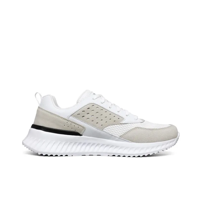 Skechers Matera 2.0 Cushioning Anti-Slip And Wear-Resistant Low-Top Casual Shoes Men's Black White-1