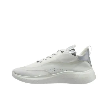 Ecco Yue Dong Abrasion Resistant Breathable Low Top Casual Shoes Men's White