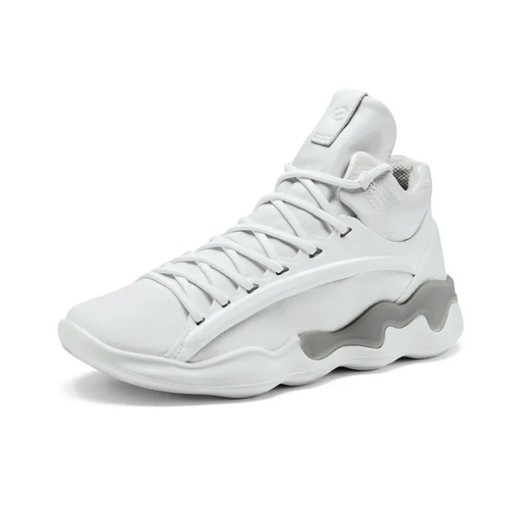 Ecco Jump Dance Cushioning, Slip Resistant, Abrasion Resistant Coverage High Top Casual Shoes Women's White-2