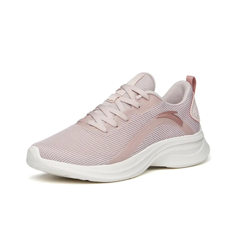 Anta Lightweight And Wear resistant Low Top Running Shoes Women's Lotus Gray-2