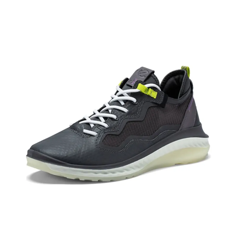 Ecco Fit For Action 360 Collection Lightweight Low Top Running Shoes Men's Magnet Gray-1