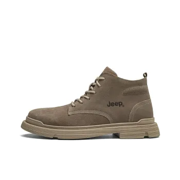 Jeep Martin Boots Men Camel