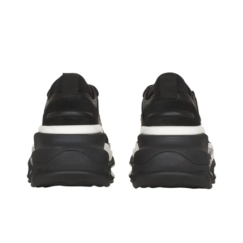 BALMAIN B Bold Abrasion Resistant Low Top Chunky Sneakers Women's-3