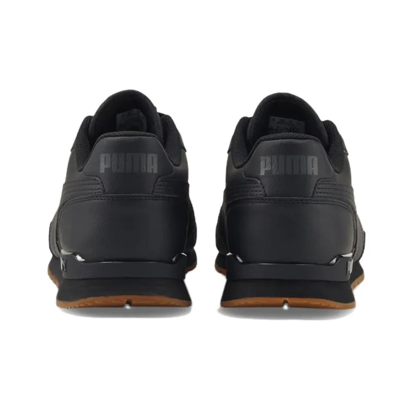 PUMA St Runner V3 Leather 'Black Gum'-3