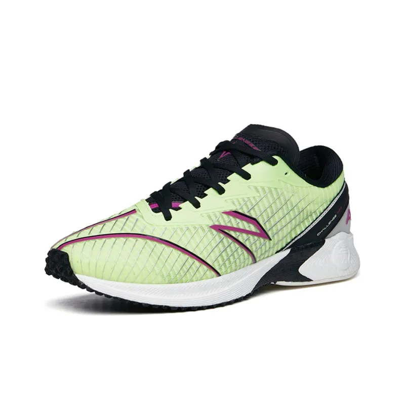 Anta Running Collection Wear-Resistant Low-Top Running Shoes Men's Green Black White-1