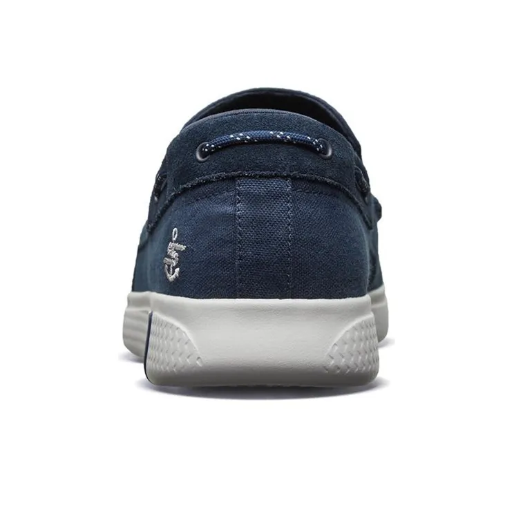 Skechers ON THE GO Ultra Cushioning Anti-Slip And Wear-Resistant Low-Top Casual Shoes Men's Blue-3