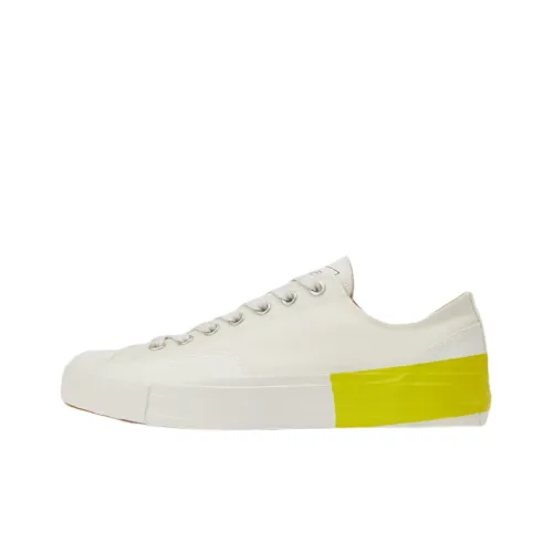 MSGM Skateboard Shoes Men Low-Top White/Yellow