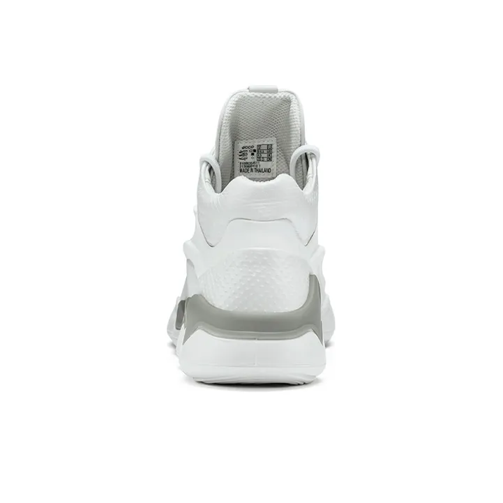 Ecco Jump Dance Cushioning, Slip Resistant, Abrasion Resistant Coverage High Top Casual Shoes Women's White-3