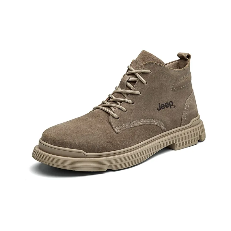 Jeep Martin Boots Men Camel-4