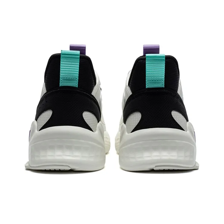XTEP Fengxing 2.0 Casual Shoes Men Low Top Canvas White/Black-2