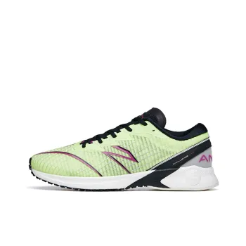 Anta Running Collection Wear-Resistant Low-Top Running Shoes Men's Green Black White