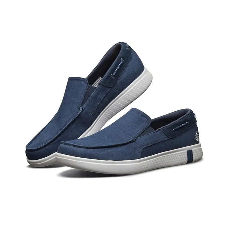 Skechers ON THE GO Ultra Cushioning Anti-Slip And Wear-Resistant Low-Top Casual Shoes Men's Blue-2