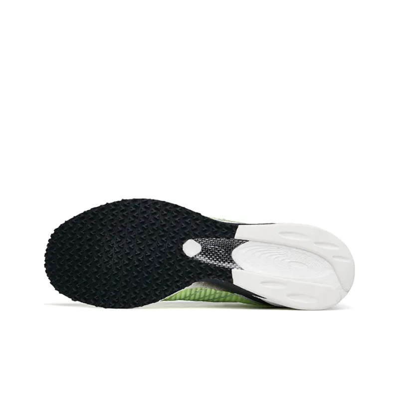 Anta Running Collection Wear-Resistant Low-Top Running Shoes Men's Green Black White-4
