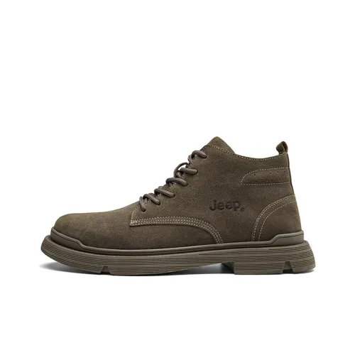 Jeep Martin Boots Men Army Green