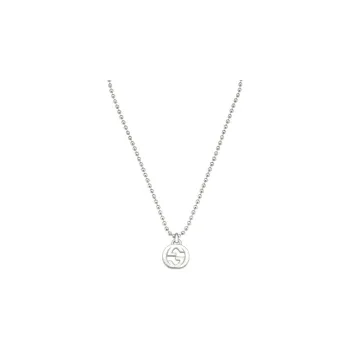 GUCCI Interlocking G Necklace In Silver