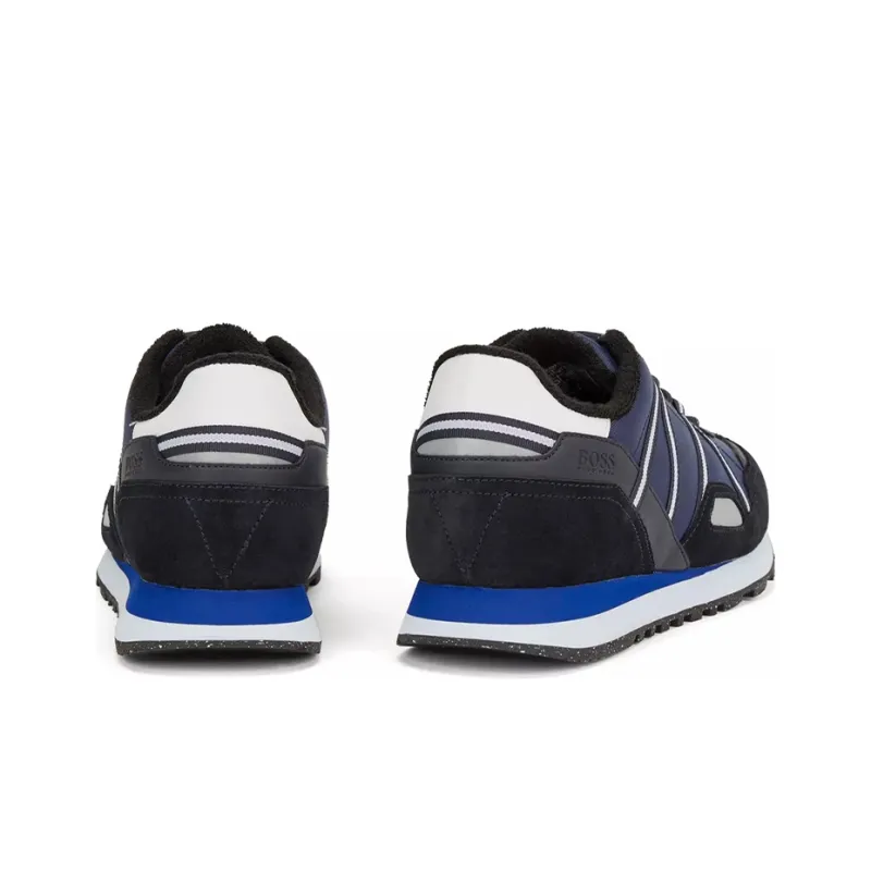 HUGO BOSS Abrasion Resistant Coverage Low Top Casual Shoes Men's Blue-2