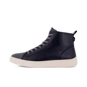 Ecco Street Fun Break Stylish Skateboarding Shoes Men's Black Gray