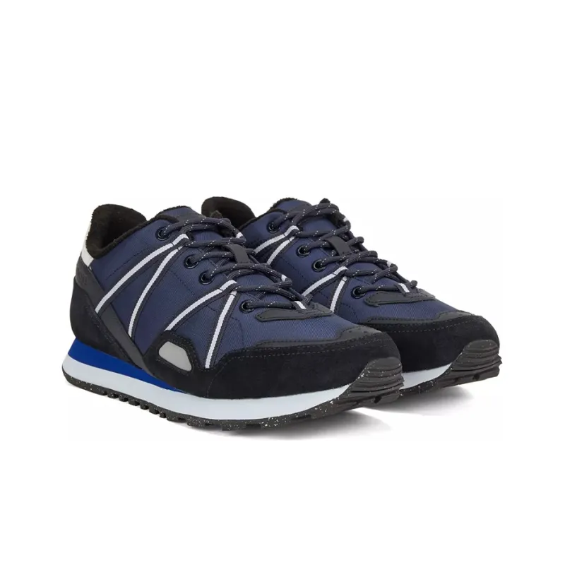 HUGO BOSS Abrasion Resistant Coverage Low Top Casual Shoes Men's Blue-1