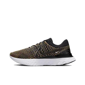 Nike React Infinity Run Flyknit 3 Black Blue Glow Pink Prime