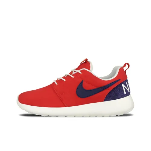 Nike Roshe One Running Shoes Men Low-Top Red/Blue