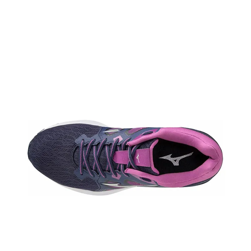 Mizuno Wave Kizuna Running Shoes Women's Low Top Dark Blue/Silver/Purple-2