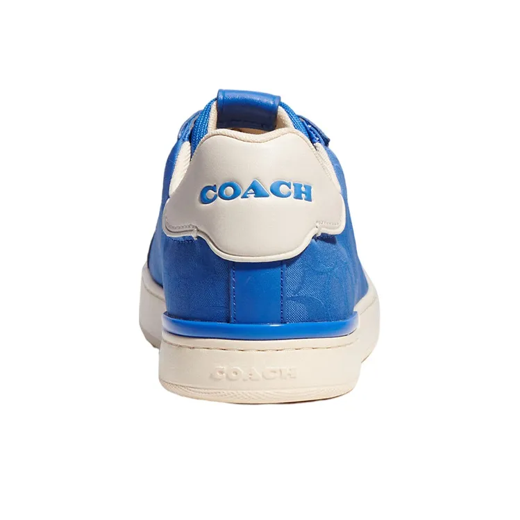 COACH LOWLINE Low Top Stylish Skateboarding Shoes Men's Blue-4