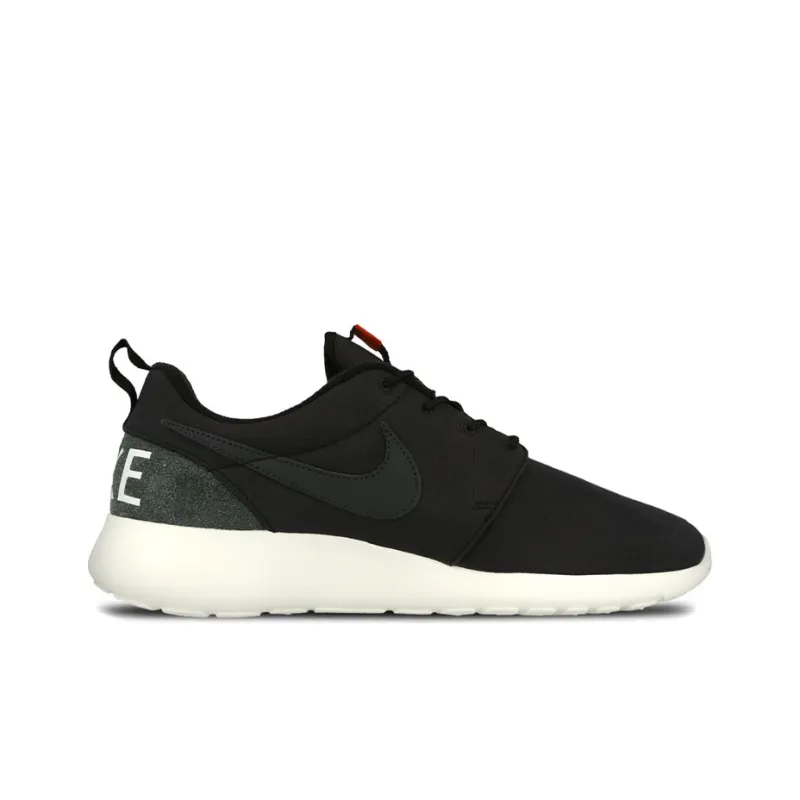 Nike Roshe One Cushioning Anti Slip And Wear Resistant Low Top Running Shoes Men's Black-1