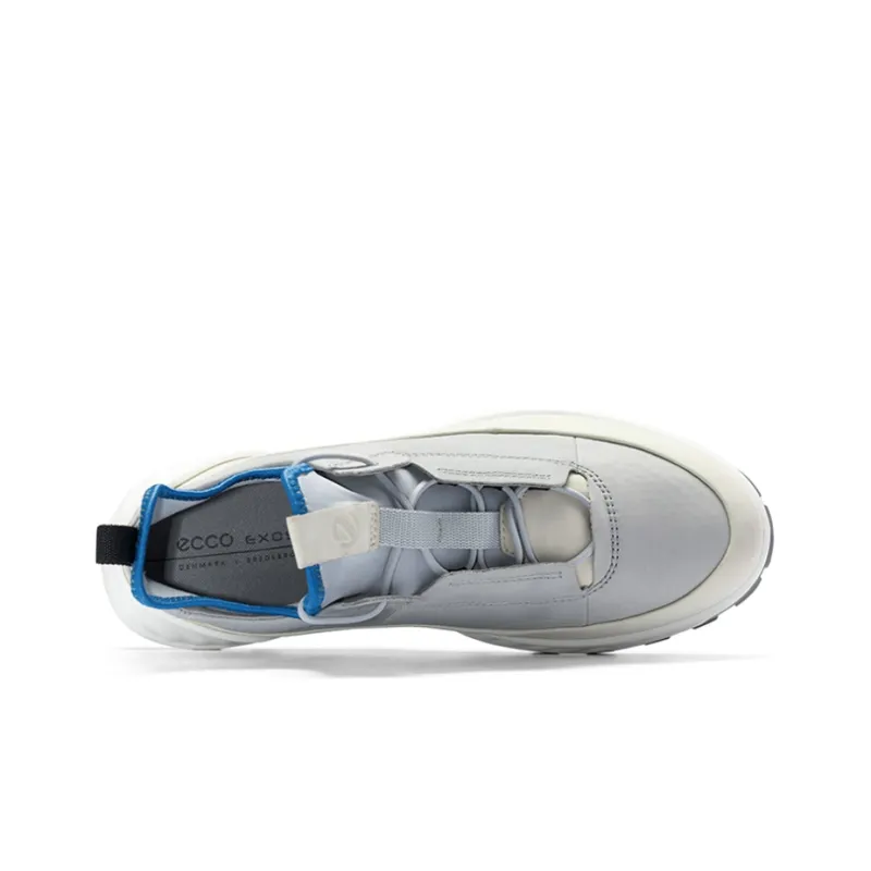 Ecco Breakthrough Low Top Running Shoes Men's White-3
