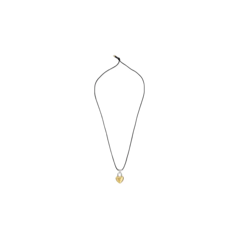 AMBUSH Heart Padlock Necklace-3