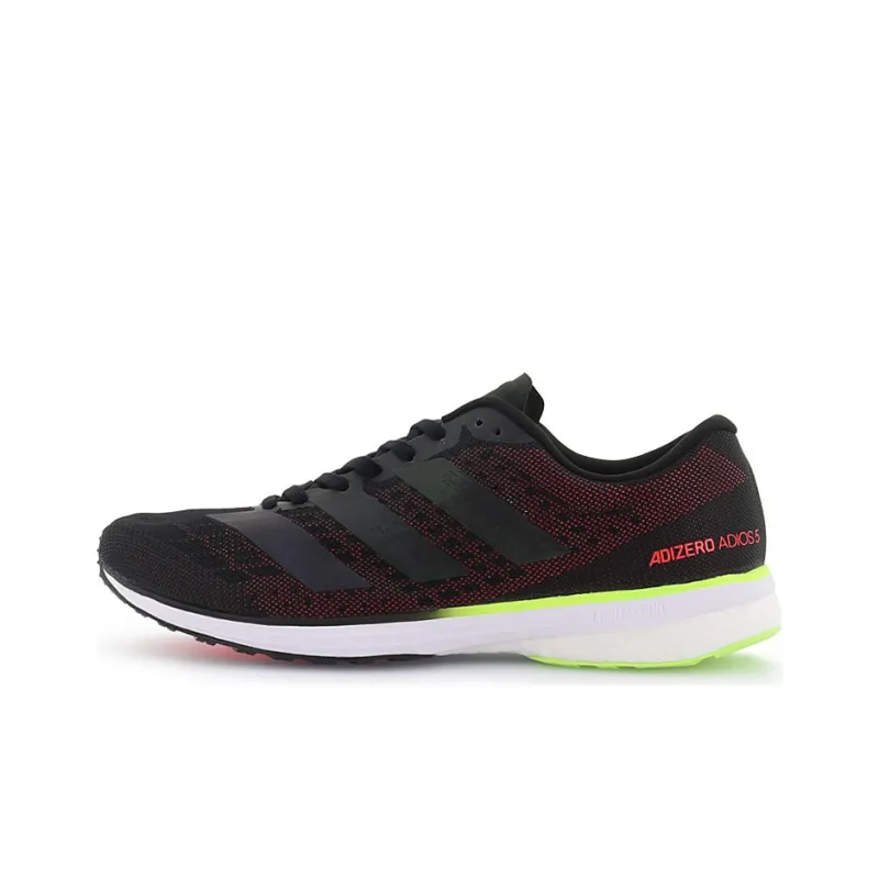Adidas Adizero Adios 5 Black Signal Green-0