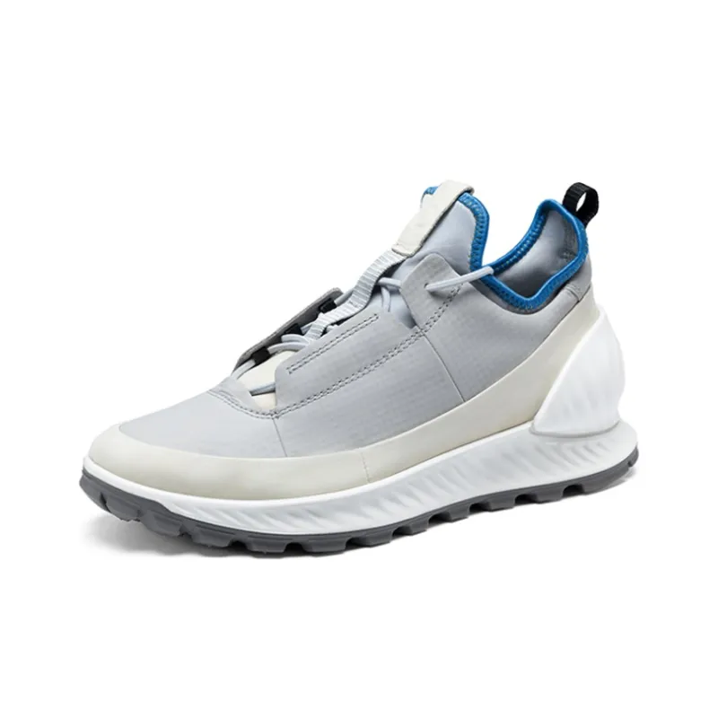 Ecco Breakthrough Low Top Running Shoes Men's White-1