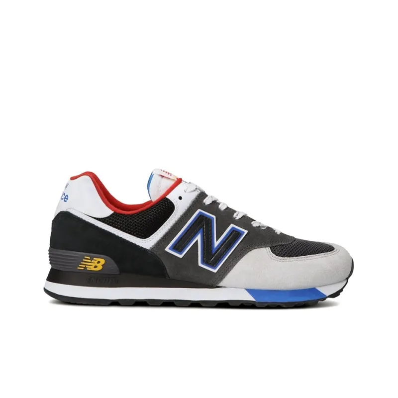New Balance 574 Black Grey Royal-1
