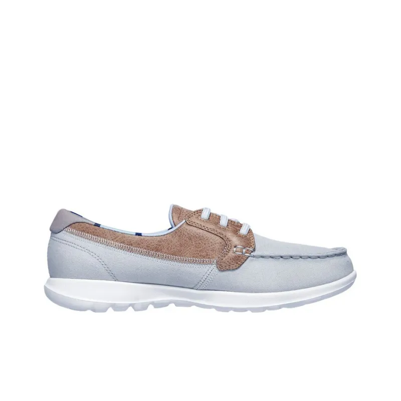 Skechers GO WALK Lite Casual Shoes Women's Low-Top Gray/Brown-1