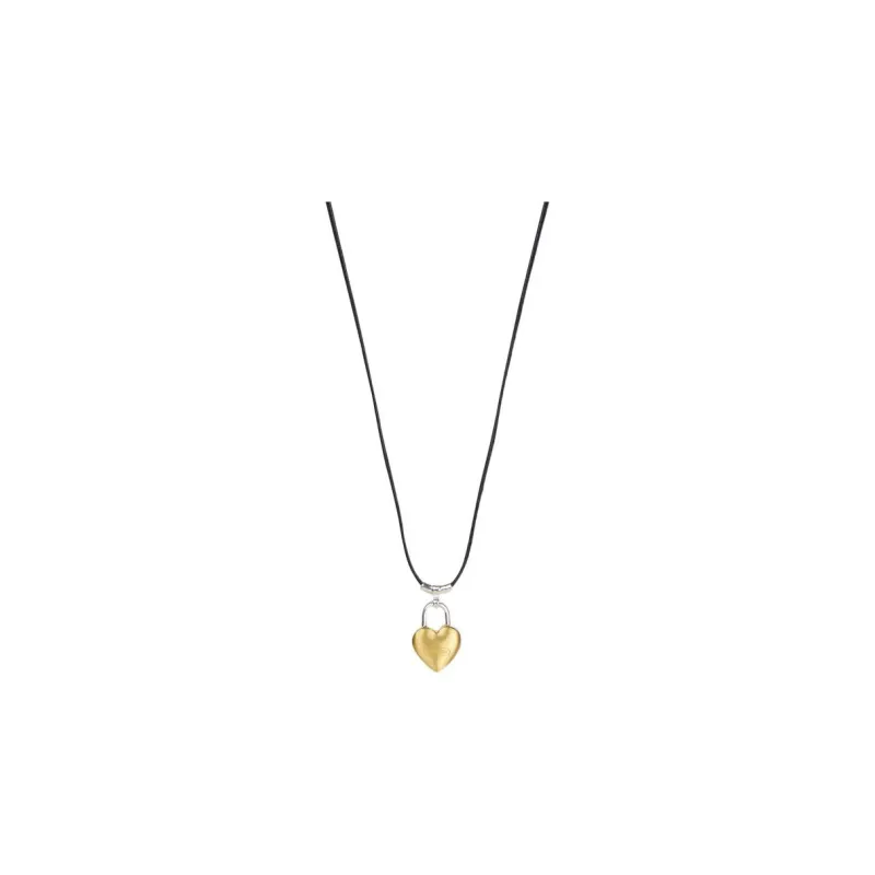 AMBUSH Heart Padlock Necklace-2