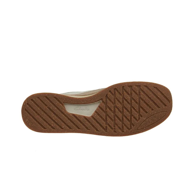Clarks CraftRun Lace Running Shoes Men's Beige-5