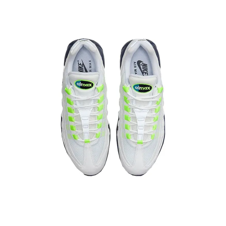 Nike Air Max 95 White Volt Football Grey 3D Multi Swoosh-3