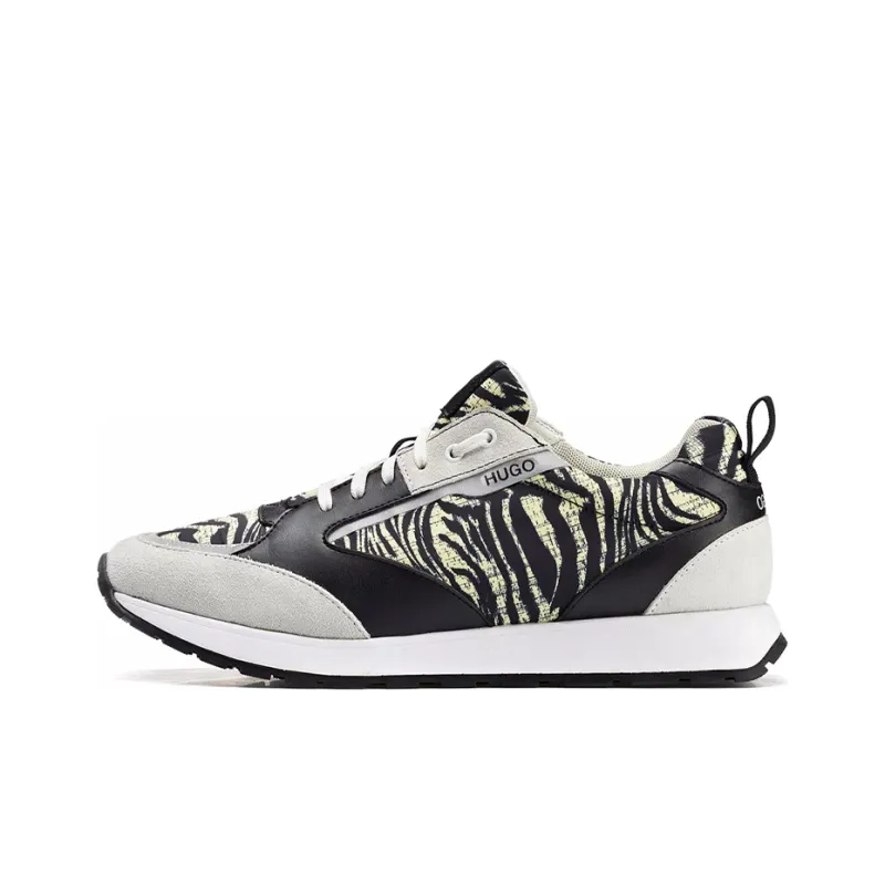HUGO BOSS Wear-Resistant Coverage Low-Top Casual Shoes Women's Gray-0