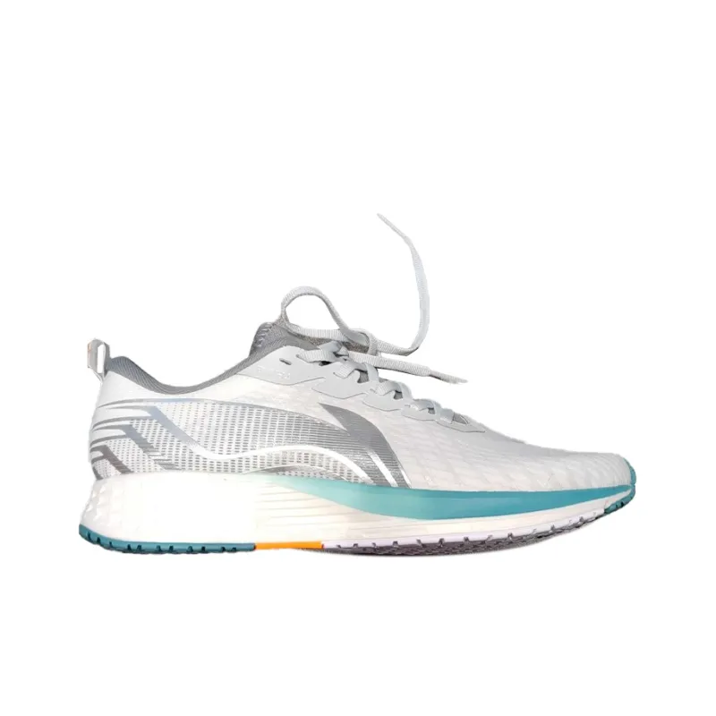 LiNing Red Hare 4 Low Top Running Shoes Men's Silver White-1